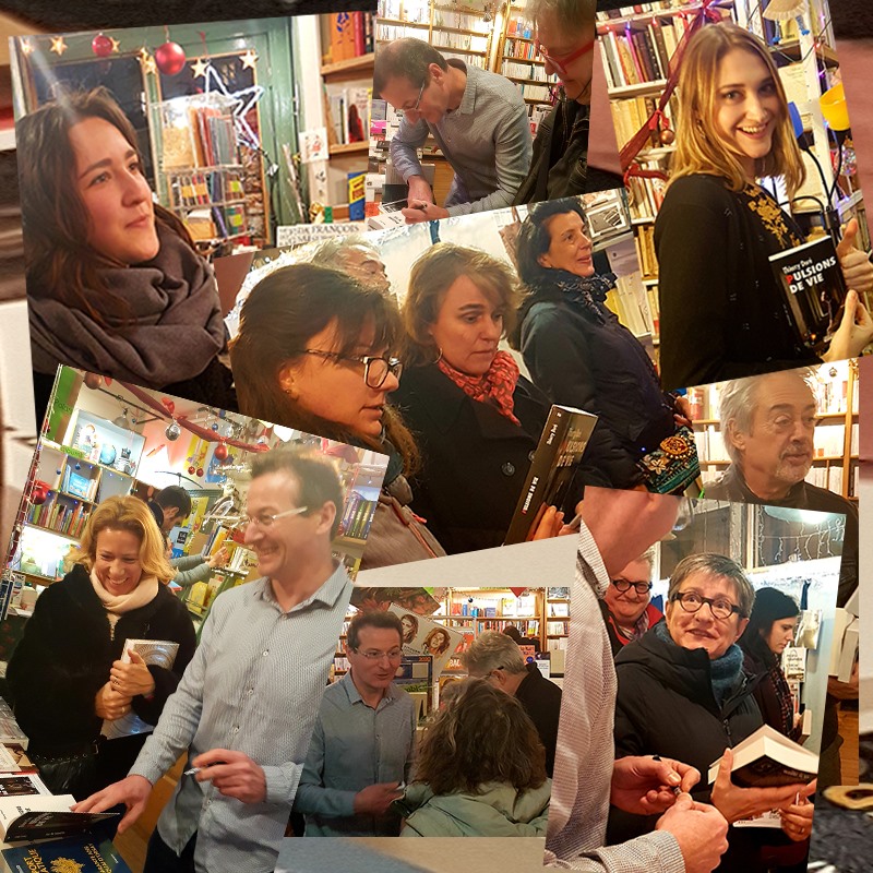dédicace Thierry Doré à la librairie la terrasse de Gutenberg Paris